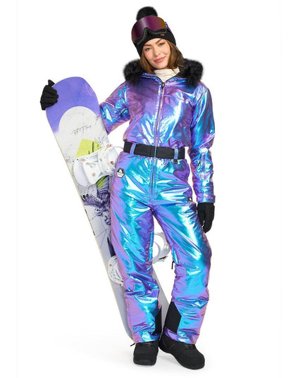 Women's Iridescent Iris Snow Suit