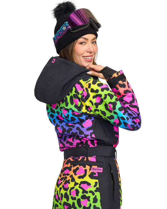 Women's 90's Leopard Snow Suit