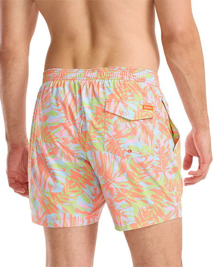 Leaf Luster Stretch Swim Trunks - 6" Inseam