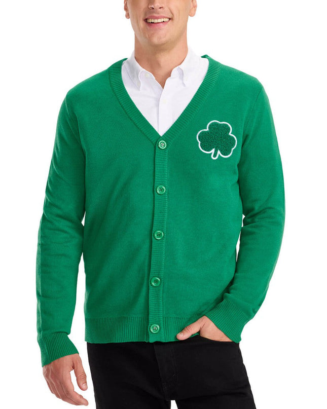 Men's Clover Cardigan Sweater