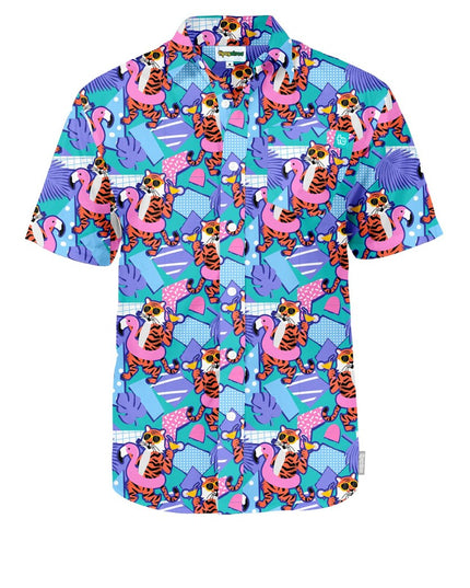 Men's Cool Cats Hawaiian Shirt