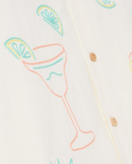 Men's Tequilin' Time Linen Cabana Shirt