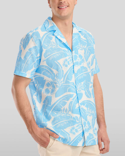 Men's Frond of Paradise Linen Cabana Shirt