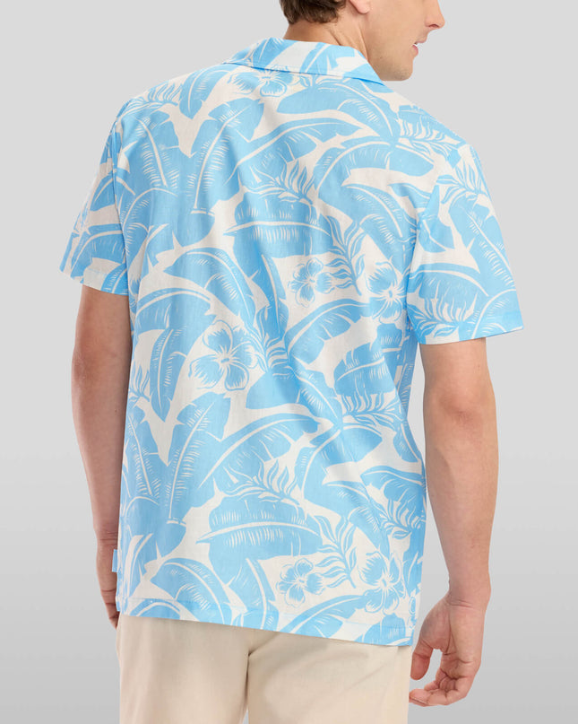 Men's Frond of Paradise Linen Cabana Shirt