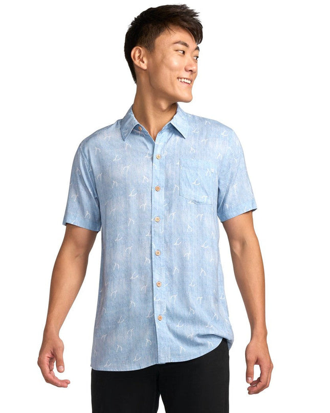 Men's Wishbone Thinking Button Down Shirt