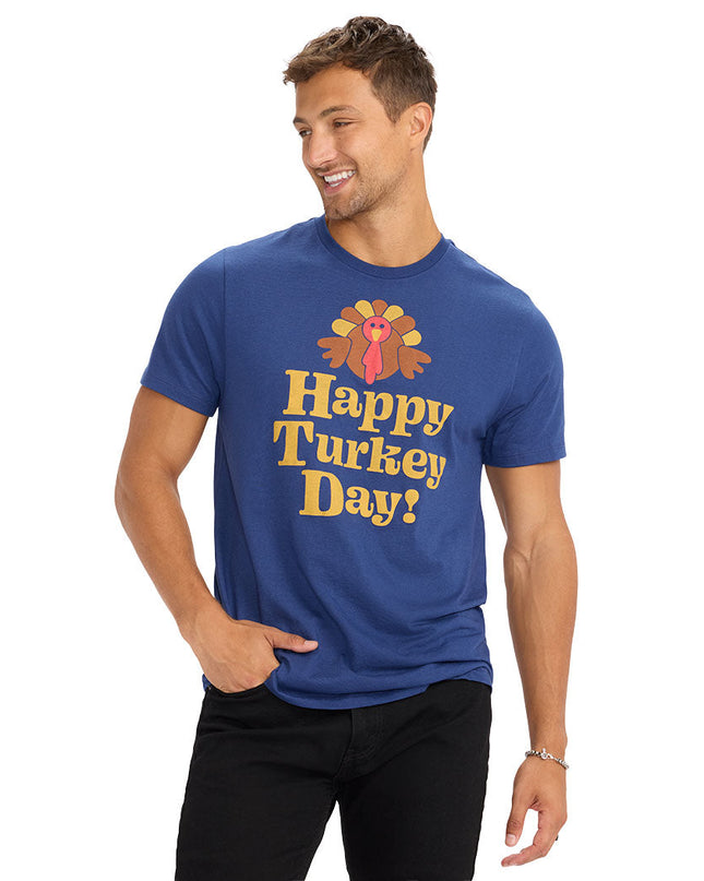 Men's Happy Turkey Day Tee