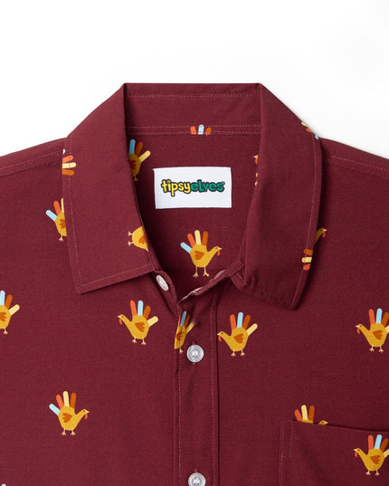 Men's Handy Thanksgiving Button Down Shirt