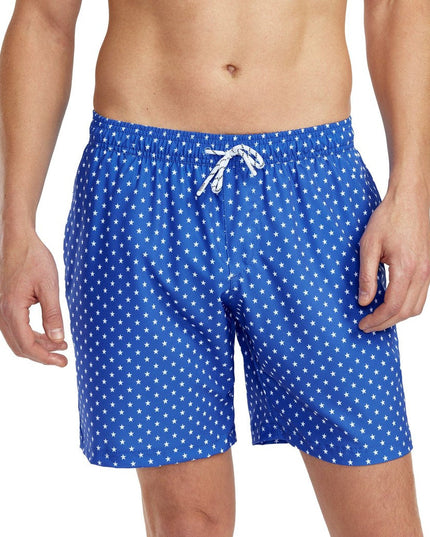 Star Spangled Stretch Swim Trunks - 7.5" Inseam