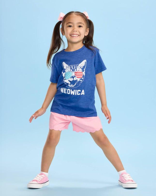 Toddler Girl's Meowica Tee