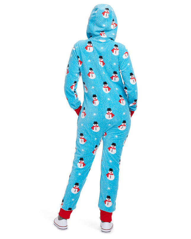 Women's Snowman Is An Island Jumpsuit