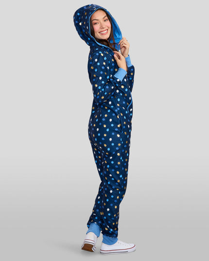 Women's Dreidel Decor Jumpsuit