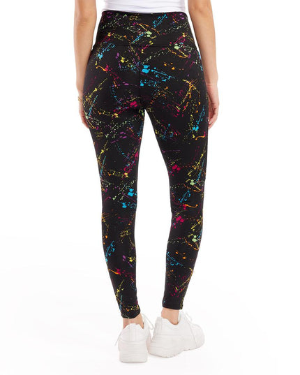 Neon Splatter Leggings