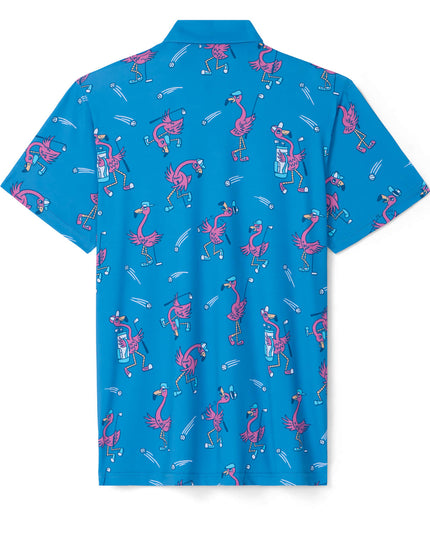 Men's Flamingo Fiasco Golf Polo