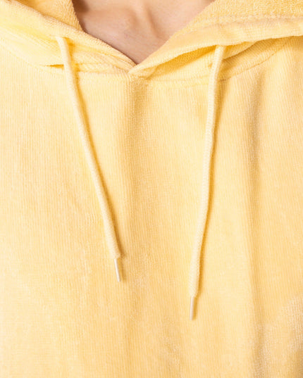 Apricot Orange Towel Poncho for Adults | Bright Summer Favorite