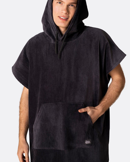 Charcoal Grey Towel Poncho