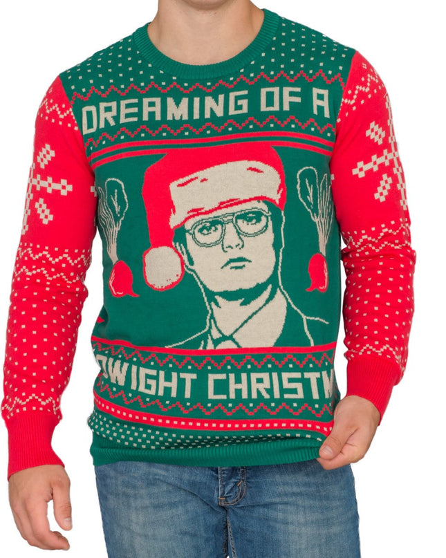 The Office Dwight Schrute Christmas Beets Sweater