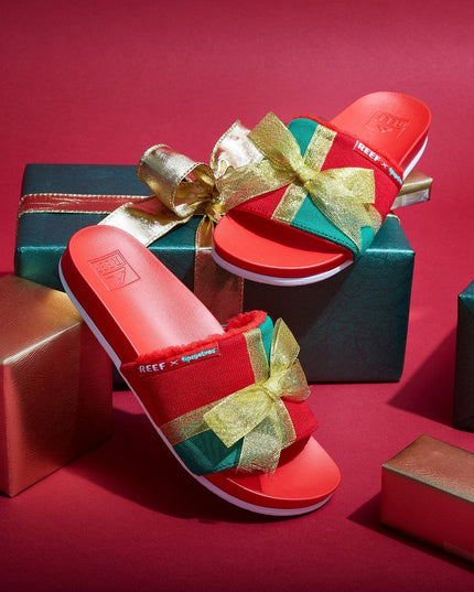 Women's Present Reef Slides