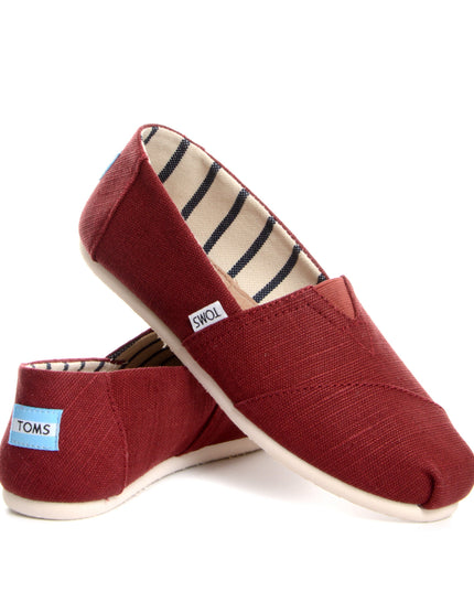 TOMS Classic - Black Cherry Slippers