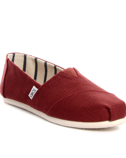 Classic Black Cherry Slippers by TOMS