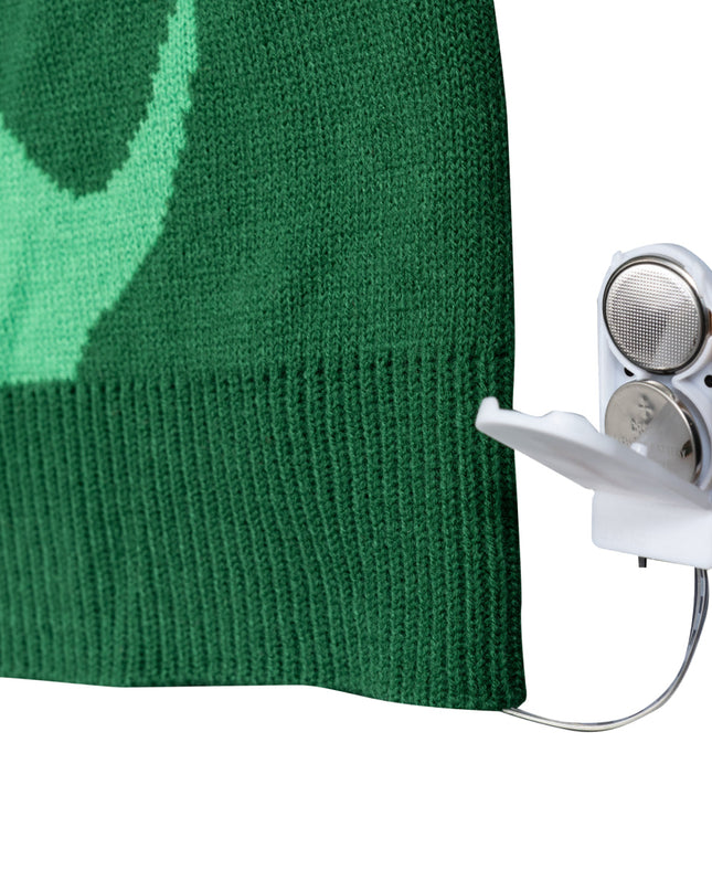 3D T-Rex Light Up Volcano Sweater