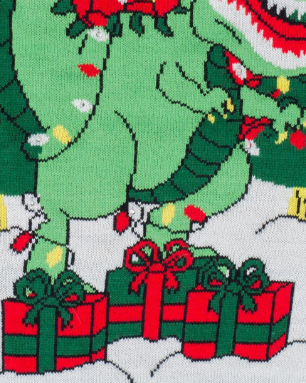 Tree Rex Light Up T-Rex Sweater