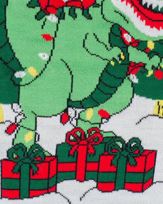 Tree Rex Light Up T-Rex Sweater