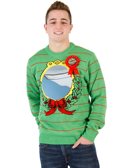 Humorous Ugliest Sweater Award Ugly Christmas Sweater