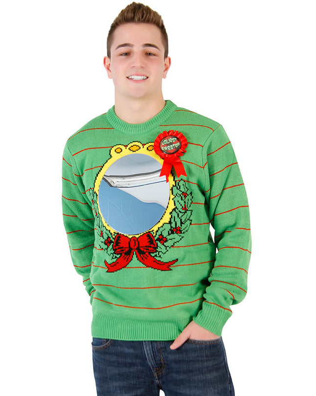 Humorous Ugliest Sweater Award Ugly Christmas Sweater