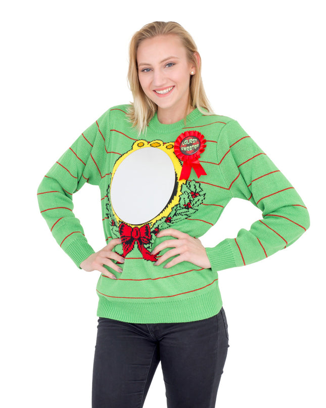 Women's Humorous Ugliest Sweater Award Ugly Sweater