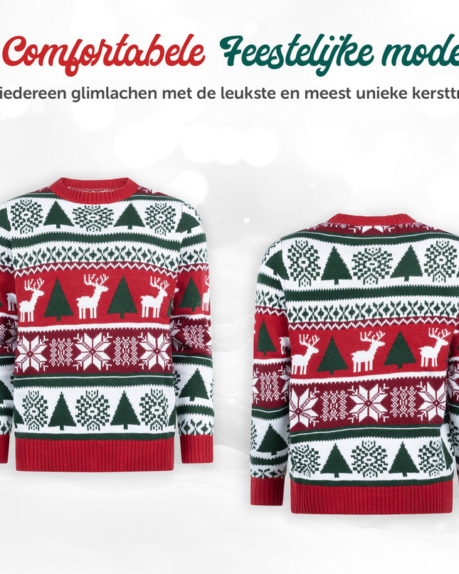 Christmas Sweater Marius for Women with Fur & Cozy Design