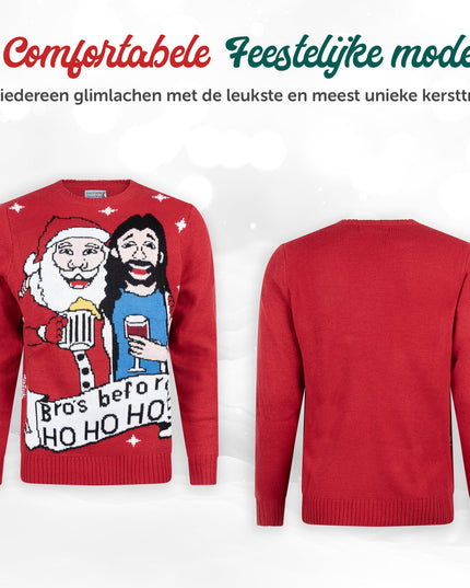 Bro's Before Ho Ho Ho Christmas Sweater