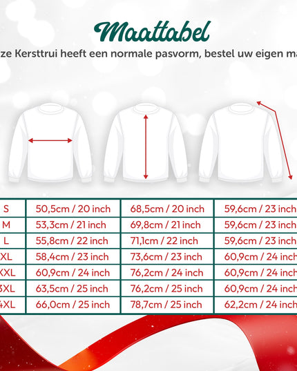 Christmas Sweater Marius for Women in Festive Red