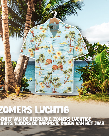 Hawaiian Shirt Life in Hawaii Theme