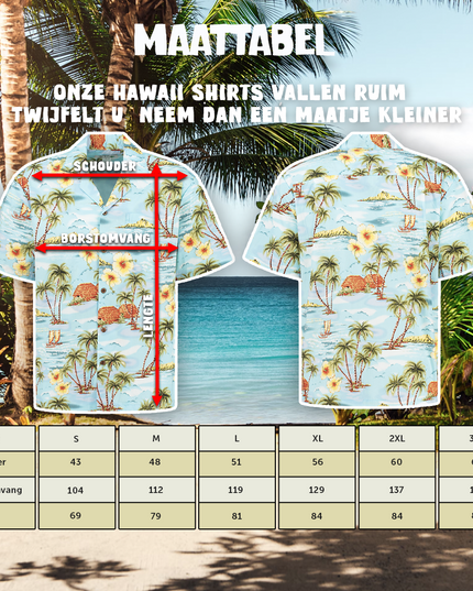 Hawaiian Shirt Life in Hawaii Theme