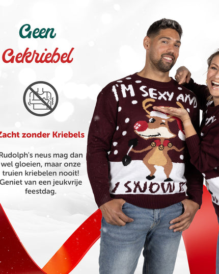 I'm Sexy & I Snow It Christmas Sweater