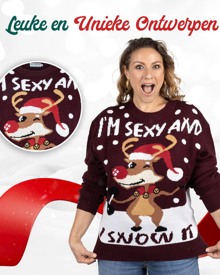 I'm Sexy & I Snow It Christmas Sweater