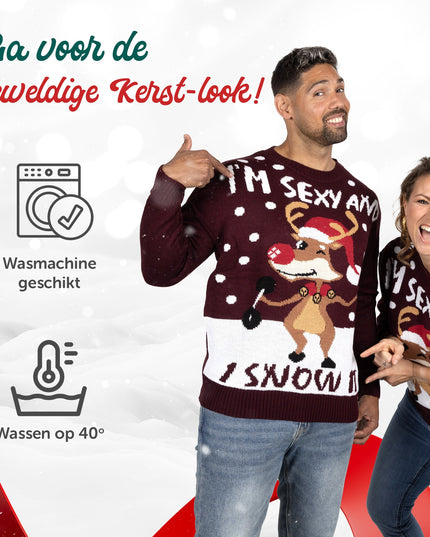 I'm Sexy & I Snow It Christmas Sweater