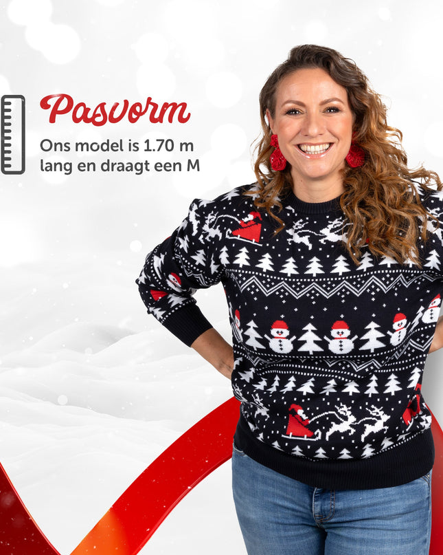 Christmas Sweater Marius for Women in Stylish Christmas Design