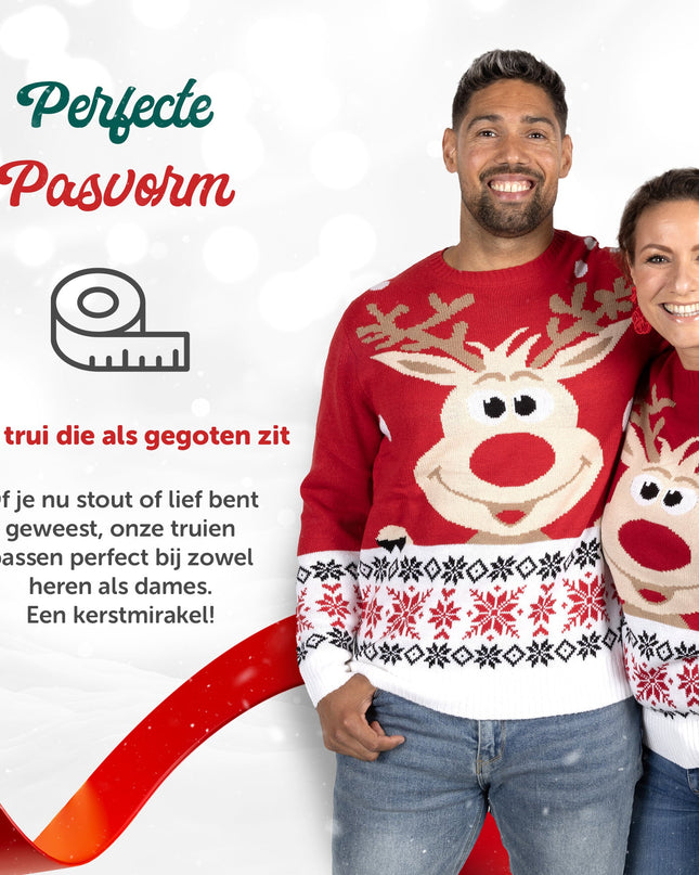Rudolph Christmas Sweater for Women
