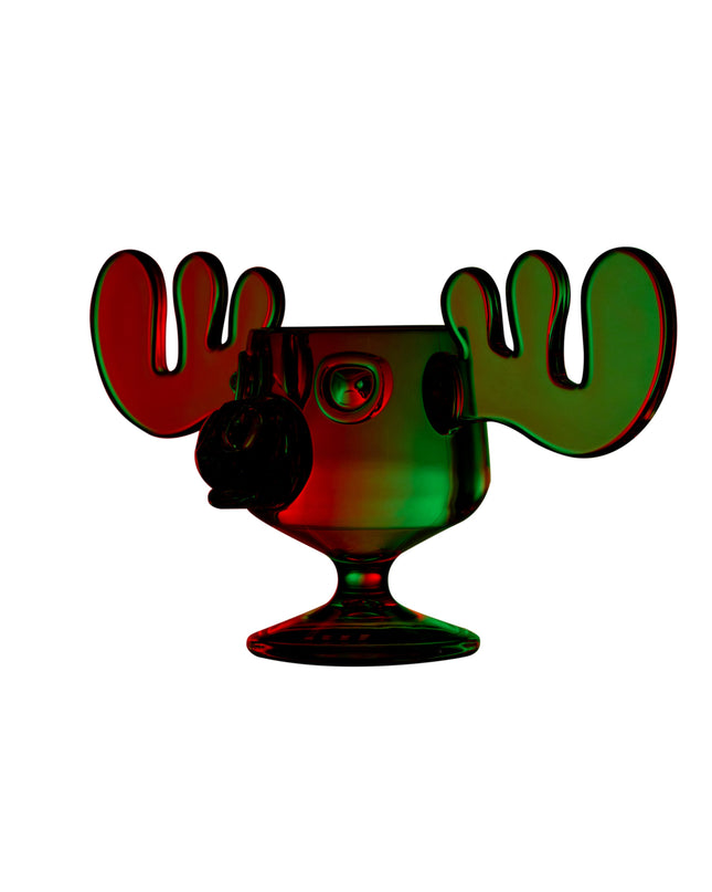 Vacation Movie Moose Acrylic Christmas Mug