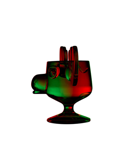 Vacation Movie Moose Acrylic Christmas Mug