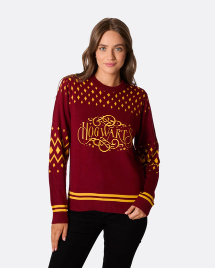 Women's Hogwarts Christmas Sweater