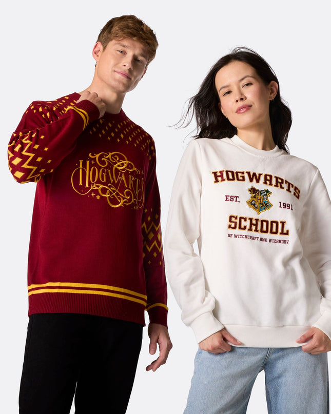 Men's Hogwarts School Sweatshirt for Cozy Style
