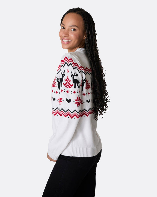 Women's Classic Christmas Sweater for Timeless Style