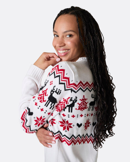 Women's Classic Christmas Sweater for Timeless Style