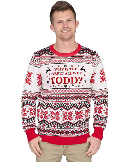 Why is the Carpet Wet, Todd? Sweater