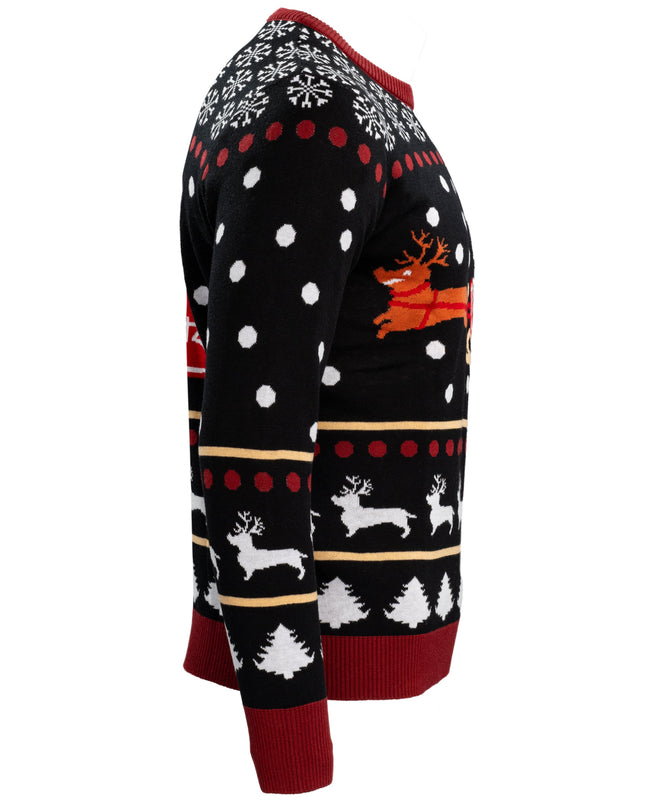 Wienerschnitzel Ugly Christmas Sweater