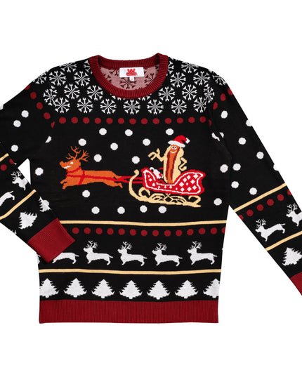 Wienerschnitzel Ugly Christmas Sweater