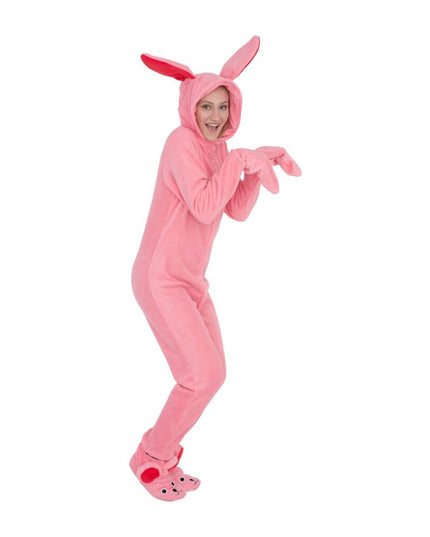 Women's A Christmas Story Bunny Pajama Suit