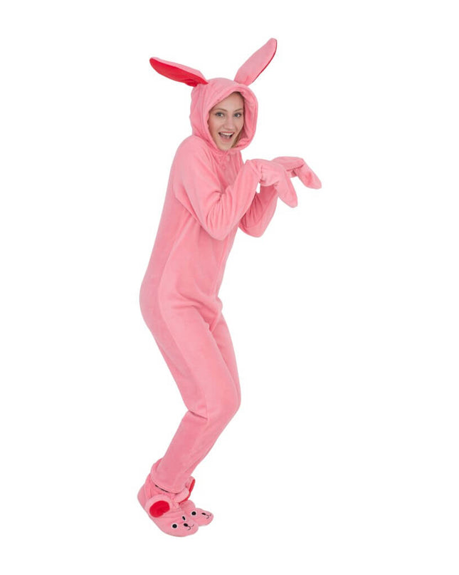 Women's A Christmas Story Bunny Pajama Suit